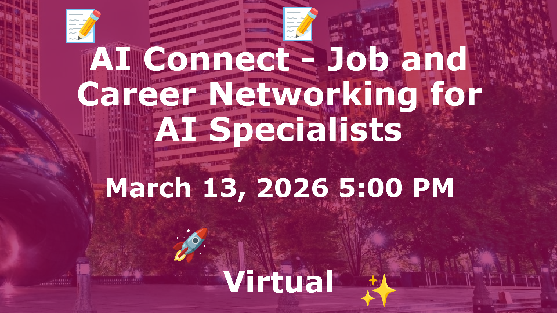 AI Connect - Job and Career Networking for AI Specialists event image